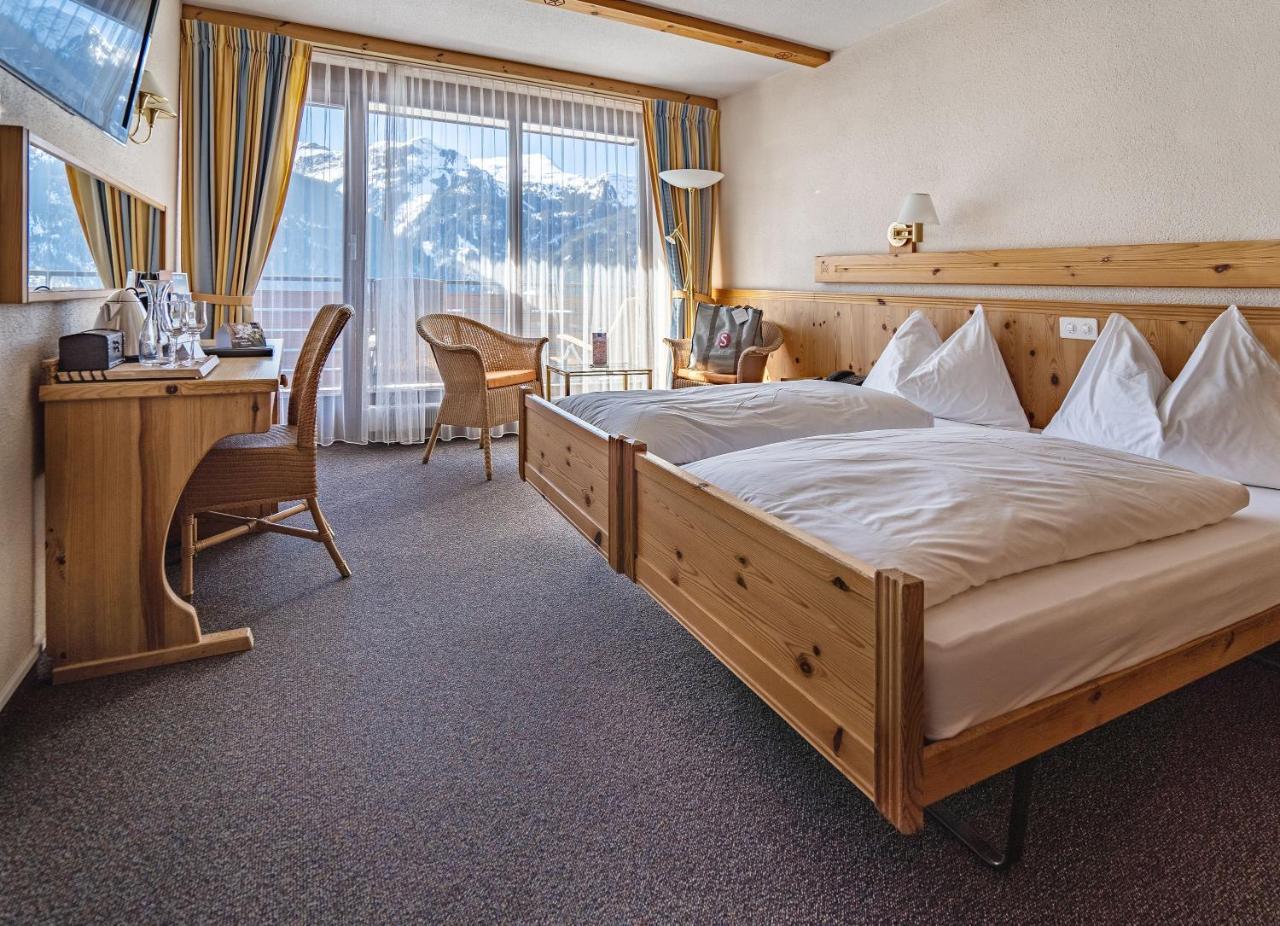 Alpine Hotel Wengen -Former Sunstar Wengen- Rum bild